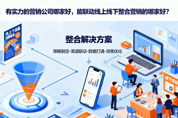 有實力的營銷公司哪家好，能聯(lián)動線上線下整合營銷的哪家好？